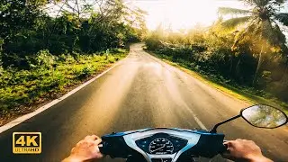 Scenic Drive through the Jungle of Lombok, Indonesia