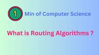 What is Routing Algorithms? 1️⃣minute of CS 🚀