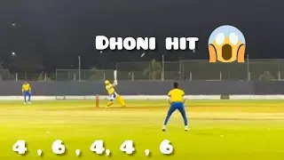 Ms Dhoni Batting Practice For IPL 2022💛 | Csk Practice Match 2022 | Crowd Cheering Dhoni Dhoni 🥰🥰|
