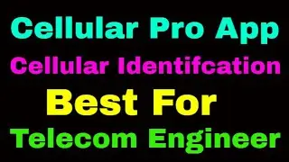3. Cellular Pro App || Testing and cell Identification || Best App For Signal Test || By MR Solves
