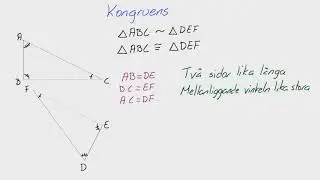 Matte 2 - Adam - Geometri - Kongruens