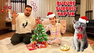 ELİF SİNEM VE BABASI BÜCÜRE YILBAŞI AĞACI SÜSLEDİ ‼️