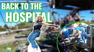 I BROKE my ankle ... how it happened | Redbull walk the line event w Yeh Slacks & Theo Goff