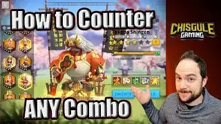 Counter Clinic:  How to counter any combo, one possible Atilla Takeda counter | Rise of Kingdoms