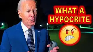 Joe Biden's SHOCKING Reply to Reporter's Question Shows BLATANT Hypocrisy.....