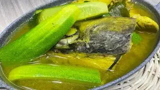 IKAN MASAK ASAM PEDAS (asam keueng) PAKAI TIMUN