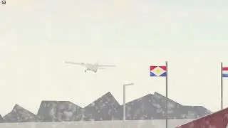Saba plane spotting in a Blizzard!