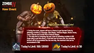 Zombie Frontier 4 New Event Special Code : HalloweenZF4 #zombiemobilegame #zombiesurvival