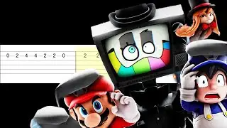 SMG4 - War Of Fat Italians 2024 Song (Easy Guitar Tabs Tutorial)