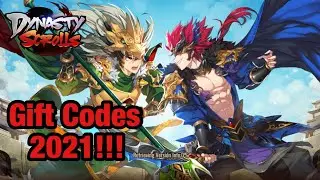 Gift Codes 2021 - Dynasty Scroll