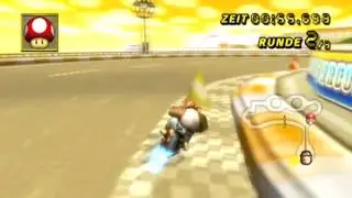 Let's Play Mario Kart Wii Zeitfahren #9 - Schlägst du mich auf Daisys Piste?