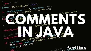 Comments in Java (Java Basics) - AP Computer Science A MasterClass