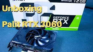 Unboxing Palit RTX 3060 12GB