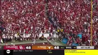 Brooks Game Winning Touchdown Vs Texas