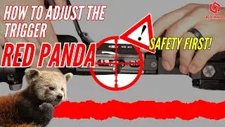 How to ADJUST THE TRIGGER on RED PANDA - Karma Airguns (DIY Tutorial)