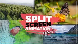 How to create stylish Split screen animation effect in Kinemaster