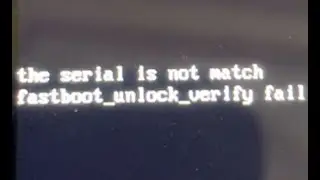 The Serial Is Not Matched Fastboot Unlock Verify Oppo Mobile Fix Chimera Tool