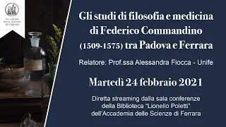 Gli studi di filosofia e medicina di Federico Commandino (1509-1575) tra Padova e Ferrara