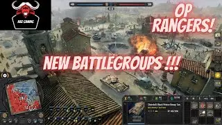 Company Of Heroes 3 - Epic Battle 4v4 Match - New Patch New Battlegroups #companyofheroes3