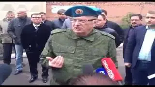 Жириновский подарил бронеавтомобиль 'ТИГР' для ополченцев Юго Востока!