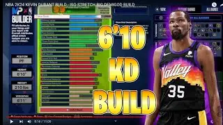 DEMIGOD KEVIN DURANT BUILD NBA 2K24 NEXT GEN