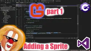 Monogame Tutorial adding a Sprite Part 1 #C-sharp #coding