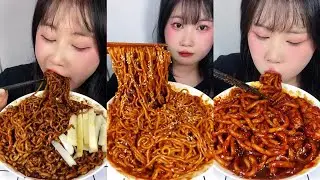 Eat Challengers, Food Show Eating Noodles Spicist Flavors Special Spicy Yummy, ASMR MUKBANG