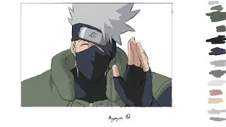 Speedart kakashi hatake