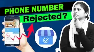 Google My Business Phone Number Not Accepted - Show Orange Line | Hindi