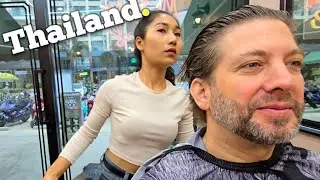 💈$4 LADY BARBER WORKS HARD & Likes it SHARP. Pattaya, Thailand 🇹🇭 (ASMR)