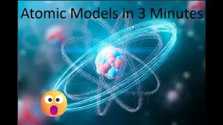The history of atomic models in 3 minutes