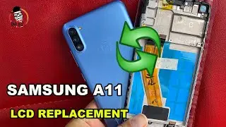 Samsung a11 (A115f) Screen replacement.A11 lcd Replacement