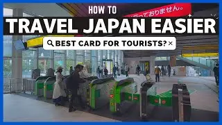 SUICA CARD JAPAN | What's the BEST CARD for TOURISTS? How to BUY-USE-TOP UP? JAPAN TRAVEL GUIDE