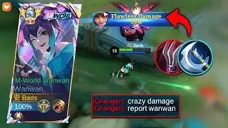 99% FLAWLESS DAMAGE WANWAN BUILD REALLY DESTROYED ENEMIES!! (must watch👀)