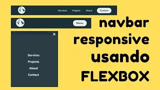 Creating a Responsive Navbar with HTML, CSS, and JavaScript - Step-by-Step Tutorial