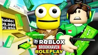 [FULL 2 EPISODE] Aku Punya MESIN PENCETAK UANG Dan Jadi ORANG TERKAYA! (Roblox Brookhaven 🏡RP)