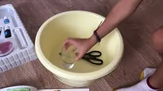 Эксперимент / застывшая вода