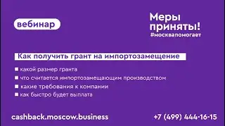 Как получить грант на импортозамещение?