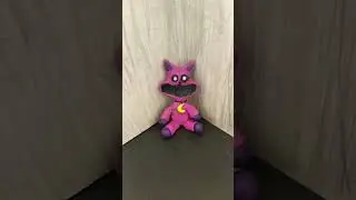 кот дрёма из пластилина