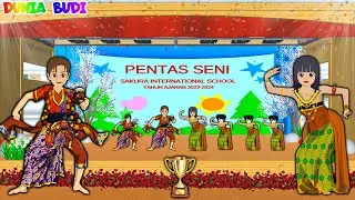 Yuta Mio Ikut Pentas Nari Di Sekolahan | Yuta Mio Menang Dapat Hadiah