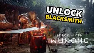 How to Unlock the Blacksmith in Black Myth Wukong | Upgrade Armor & Secret Location Zodiac Village