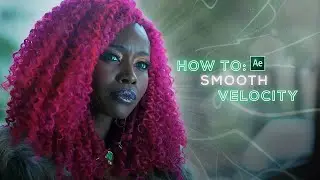 smooth velocity on after effects | with and without twixtor