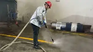 1800bar/ 26000Psi hydro jetting machine driven by diesel engine for Ecuador