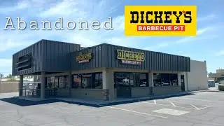 Abandoned Dickey's Barbecue Pit Recent Closure - Mesa AZ (Former Arby's)