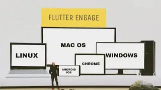 Flutter hello world app in IOS | Android | Linux | Windows | Mac | Chrome