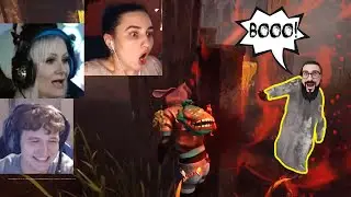 SCARING / FUN TWITCH STREAMERS of BIGHEAD (nemzetközi nagyfej)  | Dead By Daylight