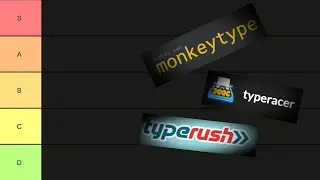 Typing Website Official TIER LIST!