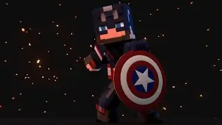 Captain America!!! [Minecraft Animation Test]