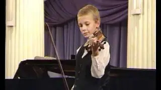 Glazunov.Grand Adagio (Raimonda).UDOVICHENKO Dima violin. Kharkov.avi