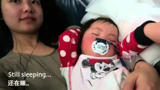 6H Flight | Fly with 1 year old | Reality of